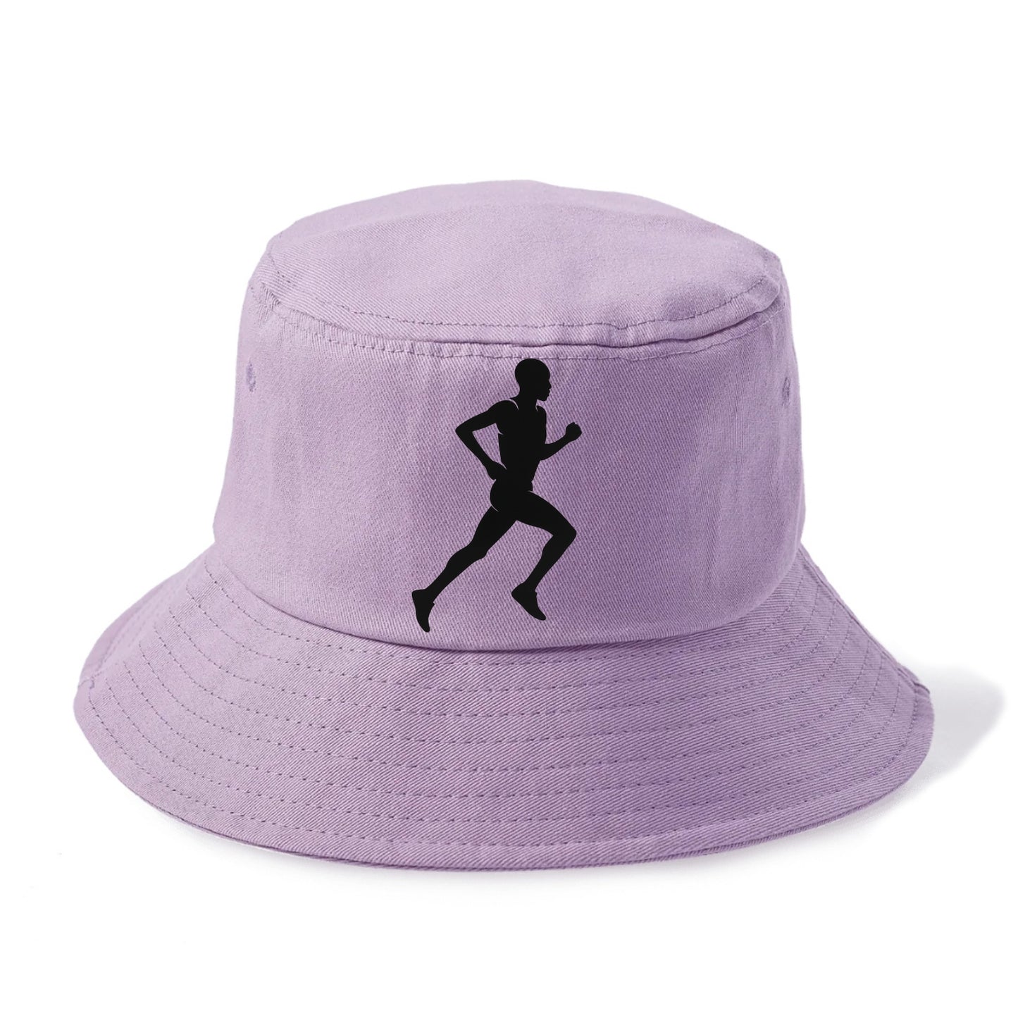 Kenyan distance runner stride - Bucket Hat - Purple