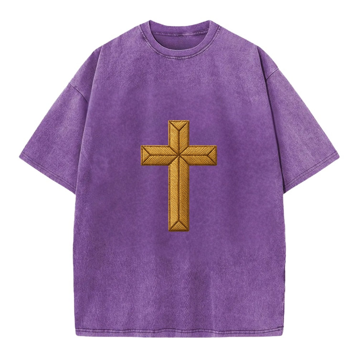 Rock Cross  - Vintage T-shirt - Purple