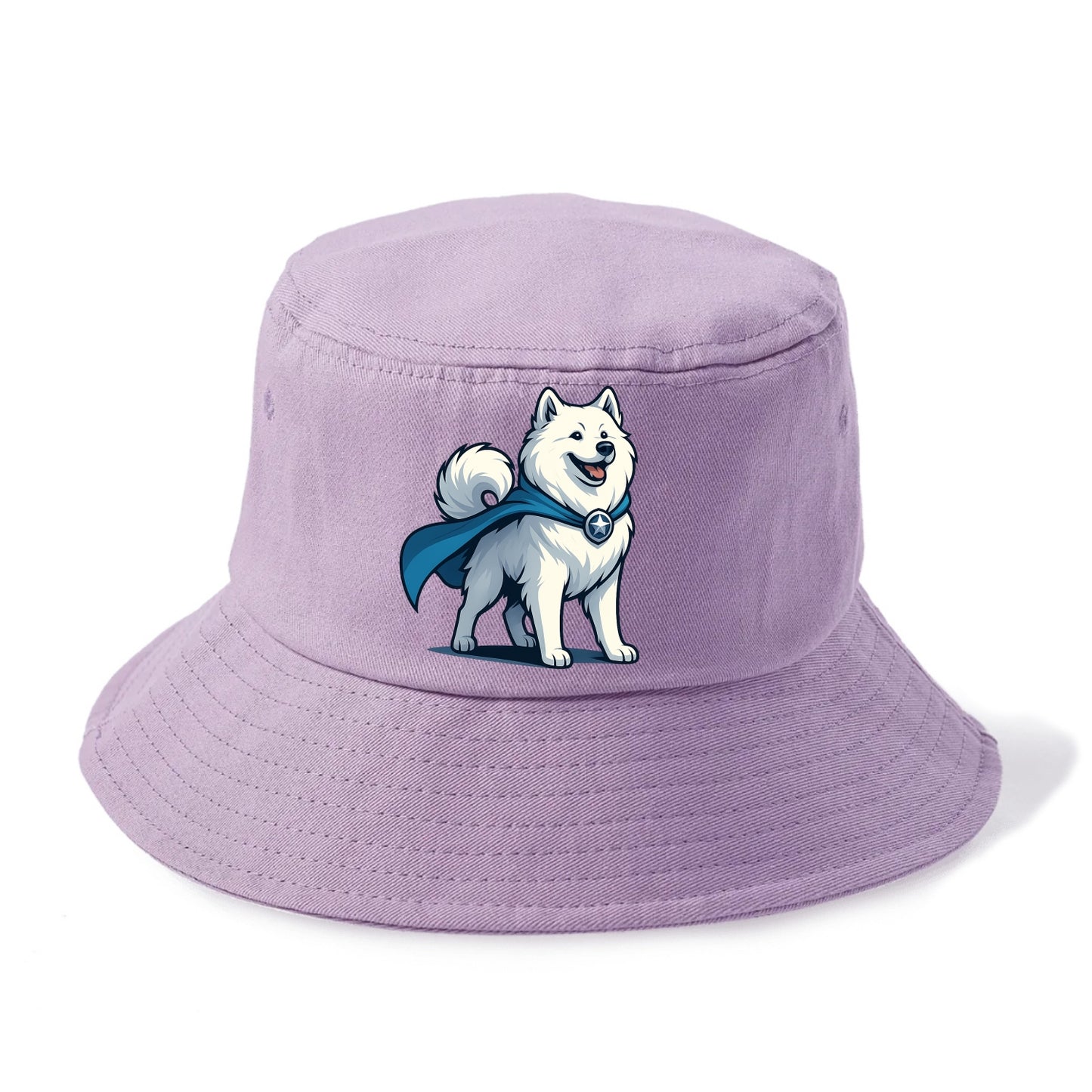 Samoyed Winter Hero  - Bucket Hat - Purple