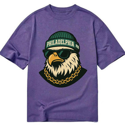 "eagle" "philadelphia" "phi" "green" "us East" - Classic T-shirt - Purple
