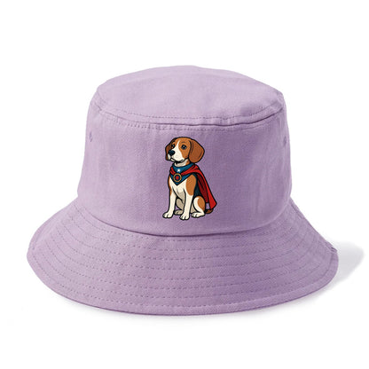 Beagle Patriotic Hero  - Bucket Hat - Purple