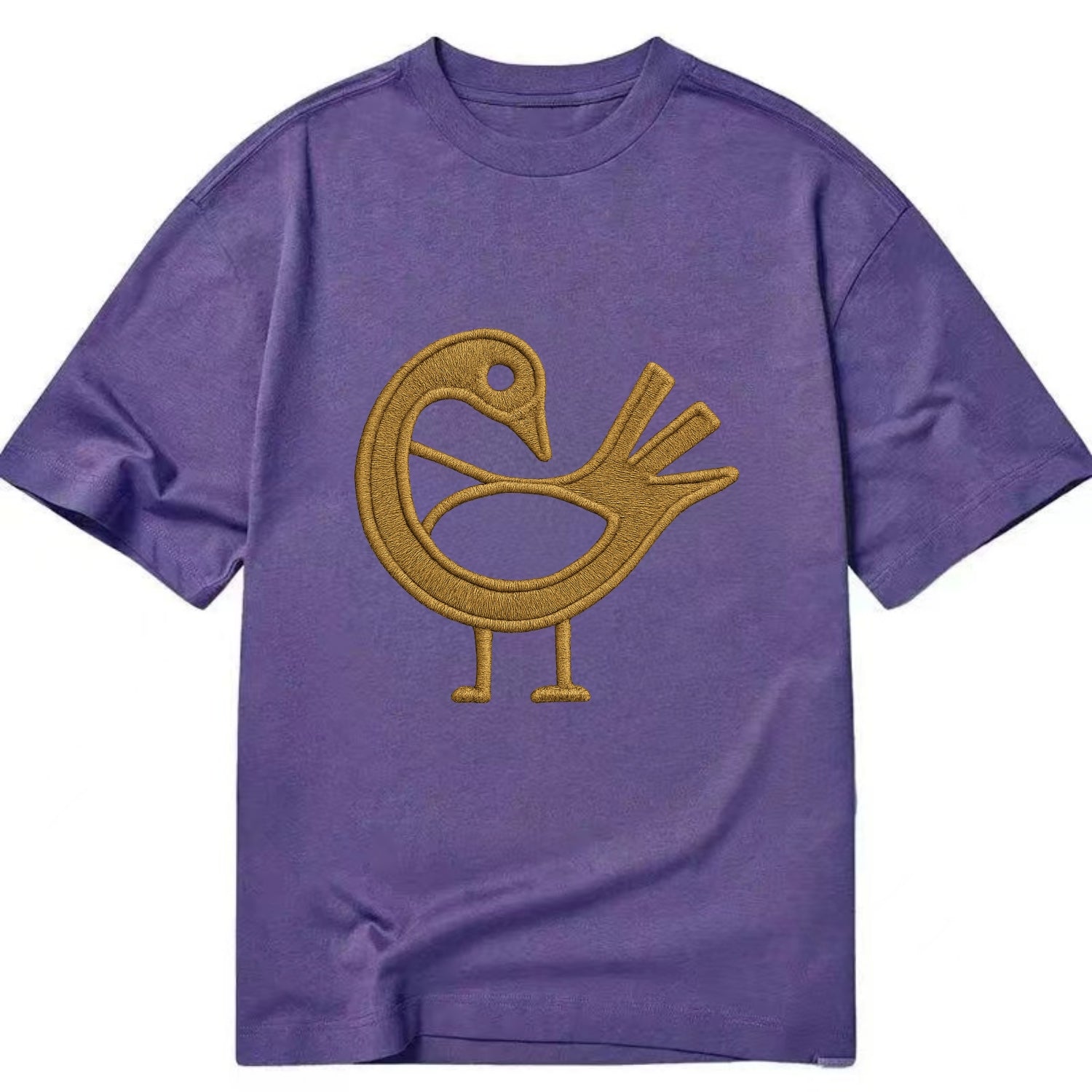 Adinkra Sankofa  - Classic T-shirt - Purple