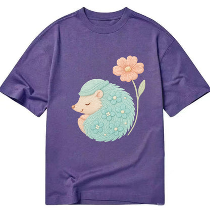 Aqua Hedgehog - Classic T-shirt - Purple