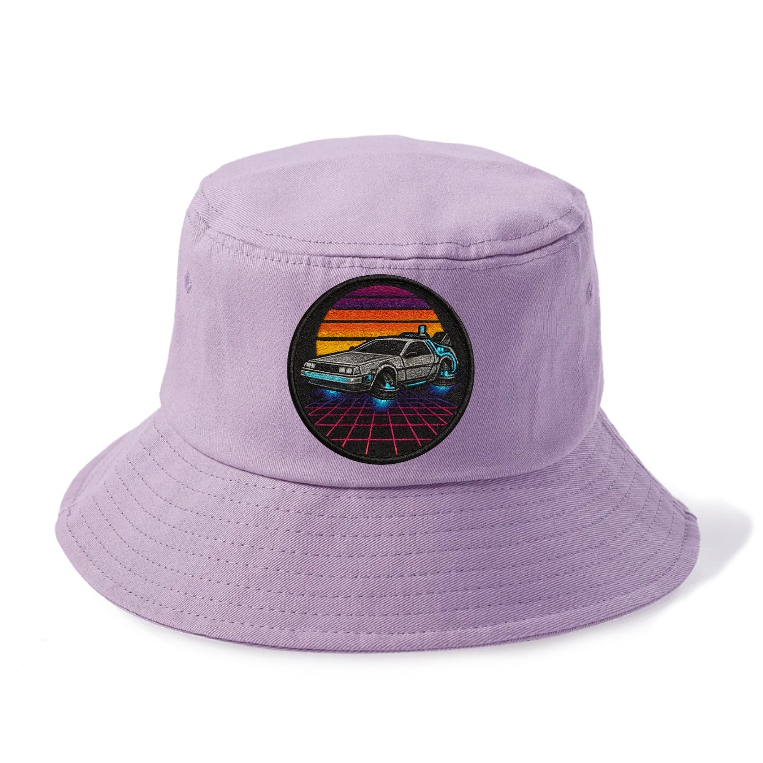 Retro Future - Bucket Hat - Purple