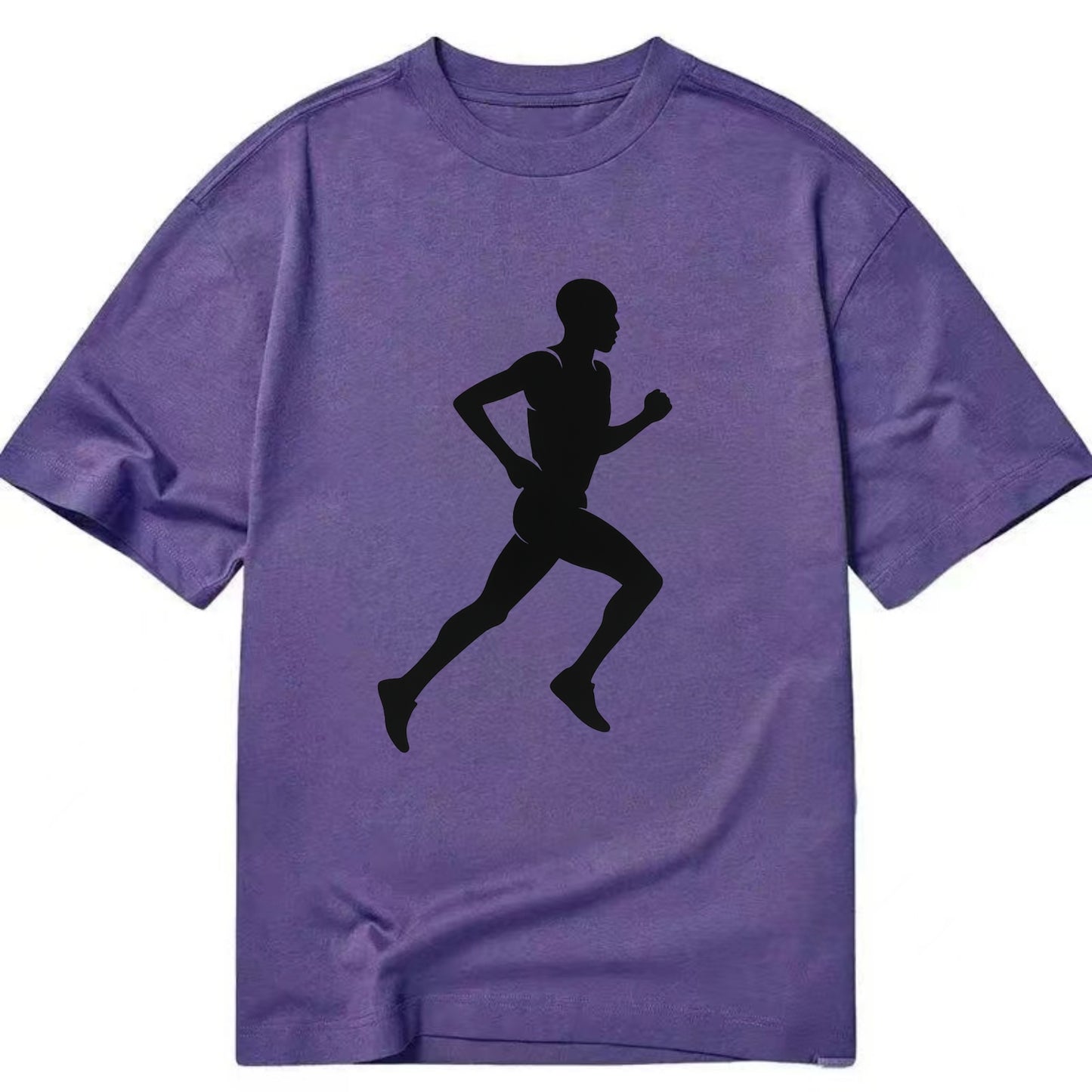 Kenyan distance runner stride - Classic T-shirt - Purple