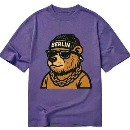 Berlin Bear - Classic T-shirt - Purple