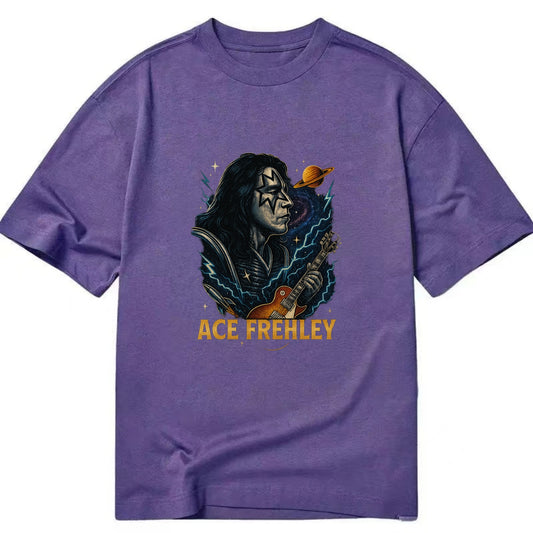 Icon Portrait - Classic T-shirt - Purple