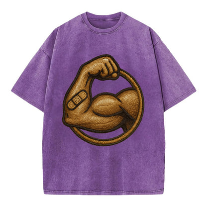 Sore Today Strong Tomorrow  - Vintage T-shirt - Purple