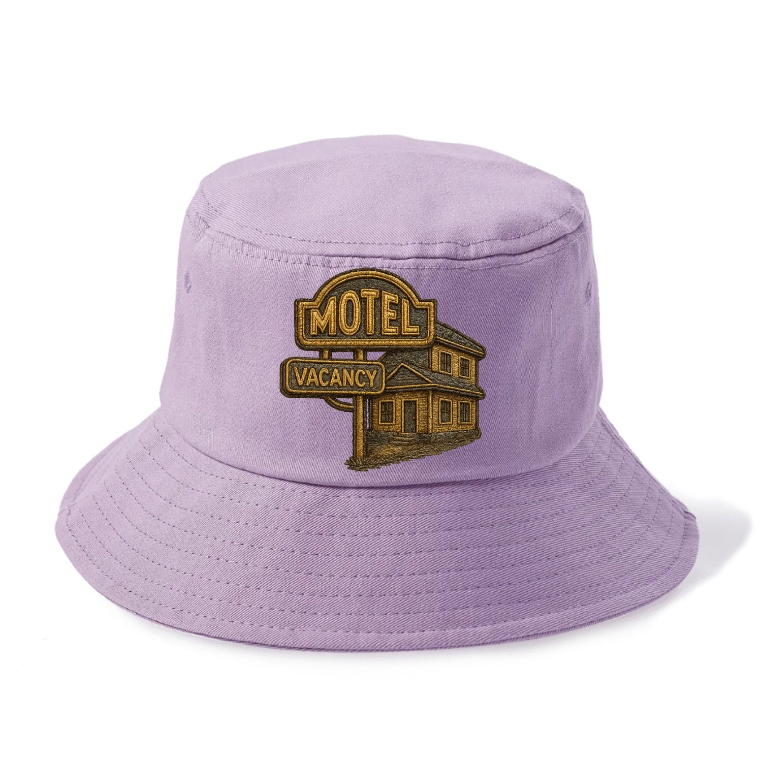 Motel Sign  - Bucket Hat - Purple