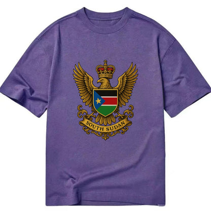 South Sudan Royal Logo  - Classic T-shirt - Purple