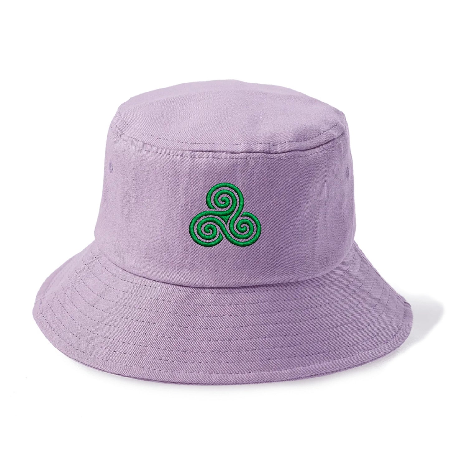Triple Spiral - Bucket Hat - Purple
