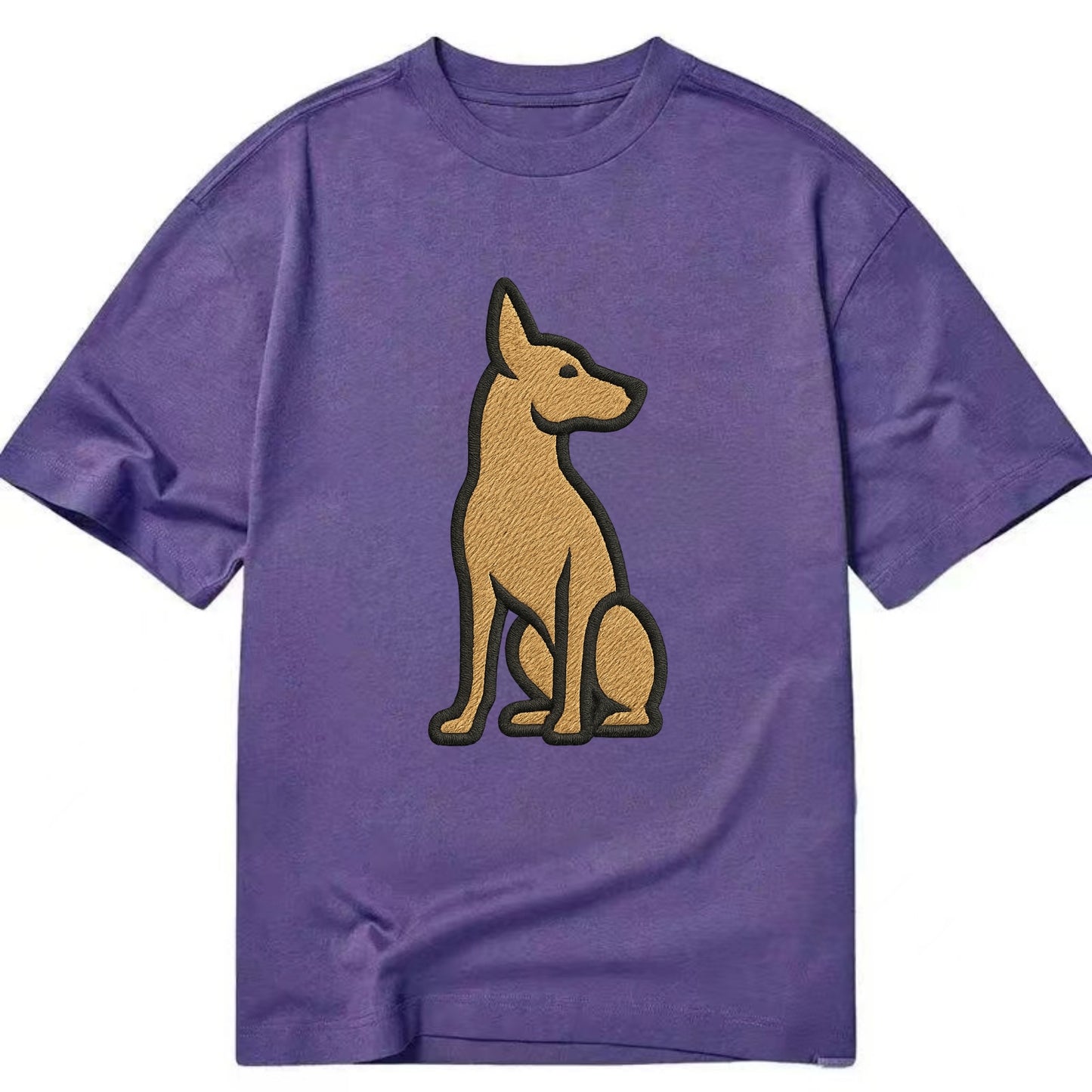 Pharaoh Hound - Tan colored sitting pose Classic T-shirt - Purple