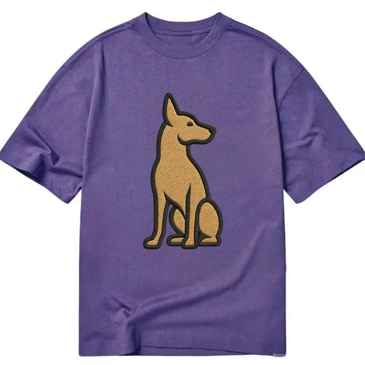 Pharaoh Hound - Tan colored sitting pose Classic T-shirt - Purple