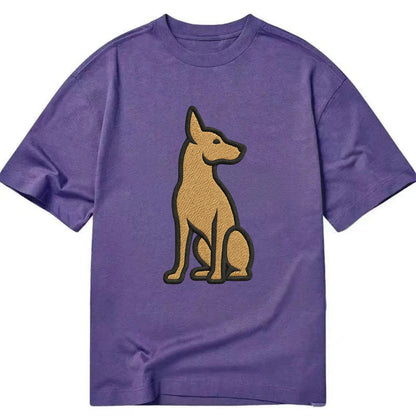 Pharaoh Hound - Tan colored sitting pose Classic T-shirt - Purple