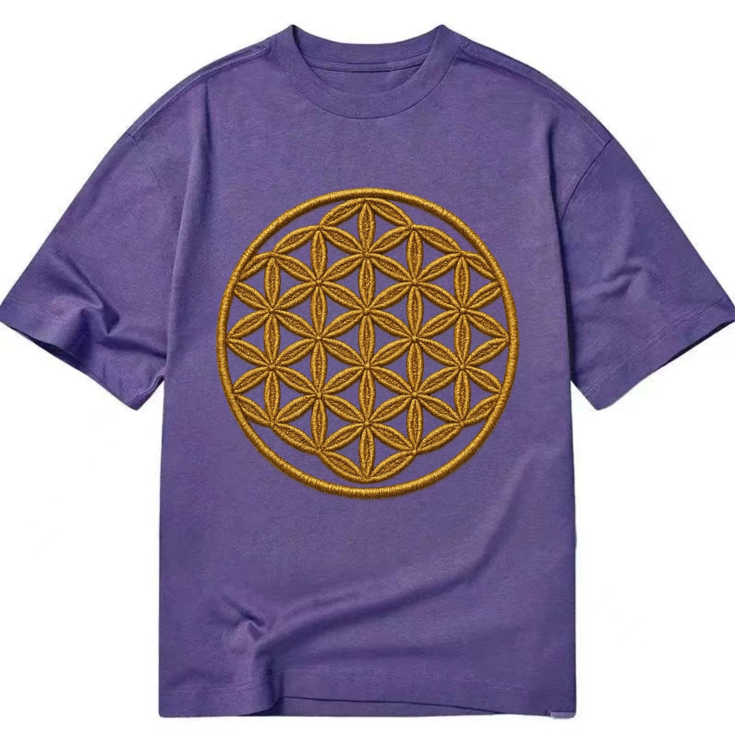 Flower of Life  - Classic T-shirt - Purple