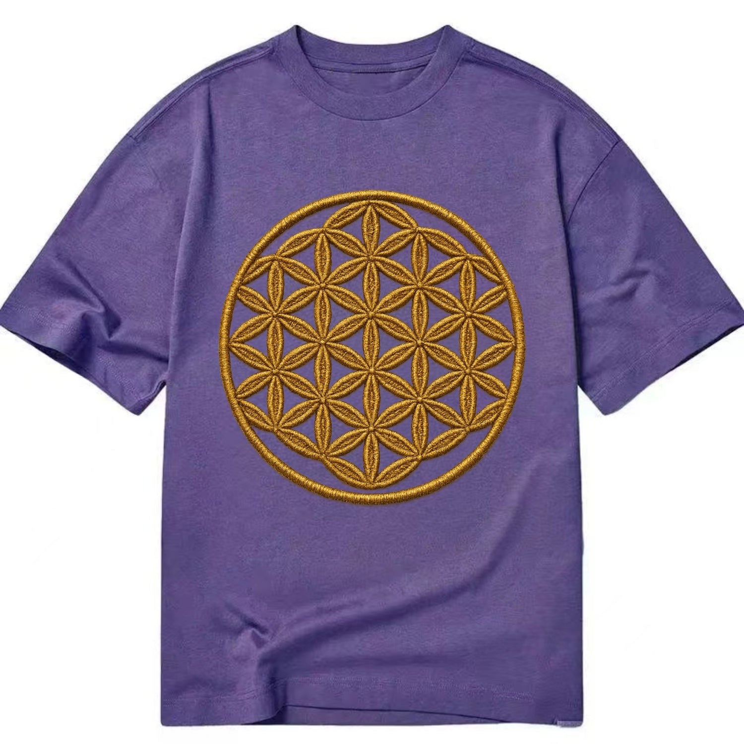 Flower of Life  - Classic T-shirt - Purple