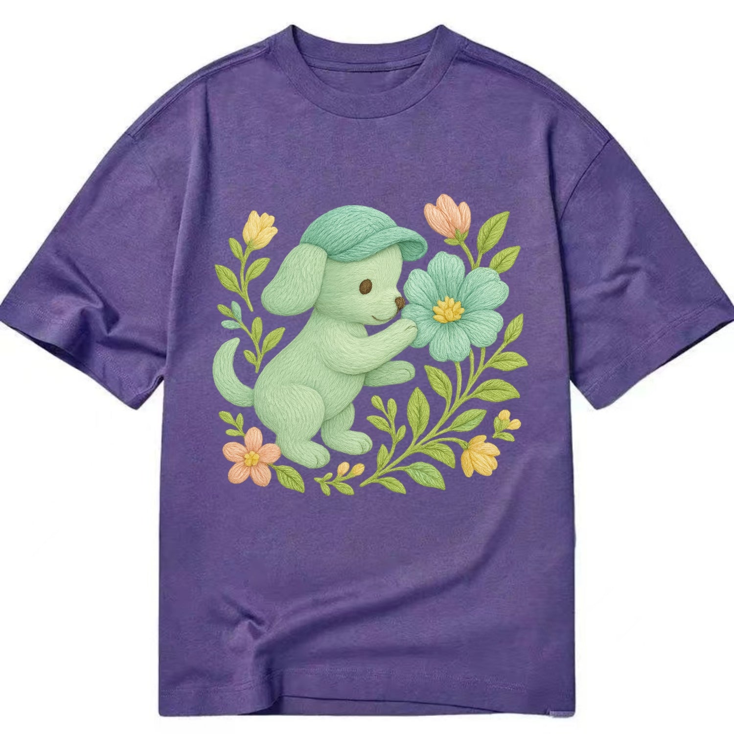 Mint Puppy - Classic T-shirt - Purple