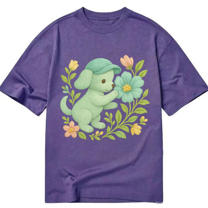 Mint Puppy - Classic T-shirt - Purple