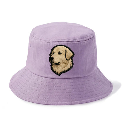 Great Pyrenees - Trendy fluffy giant des - Bucket Hat - Purple