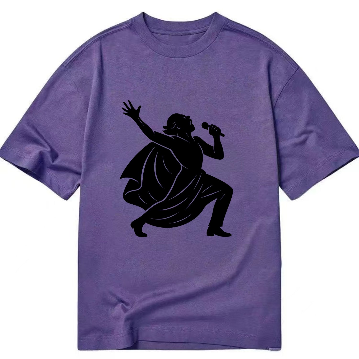 Opera singer powerful finale - Classic T-shirt - Purple