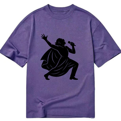 Opera singer powerful finale - Classic T-shirt - Purple