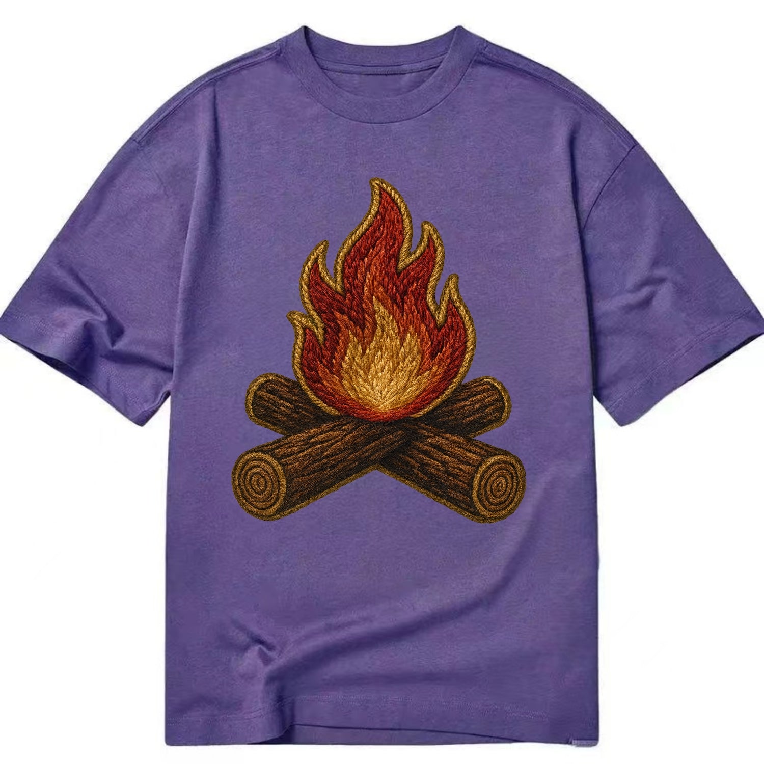 Campfire  - Classic T-shirt - Purple
