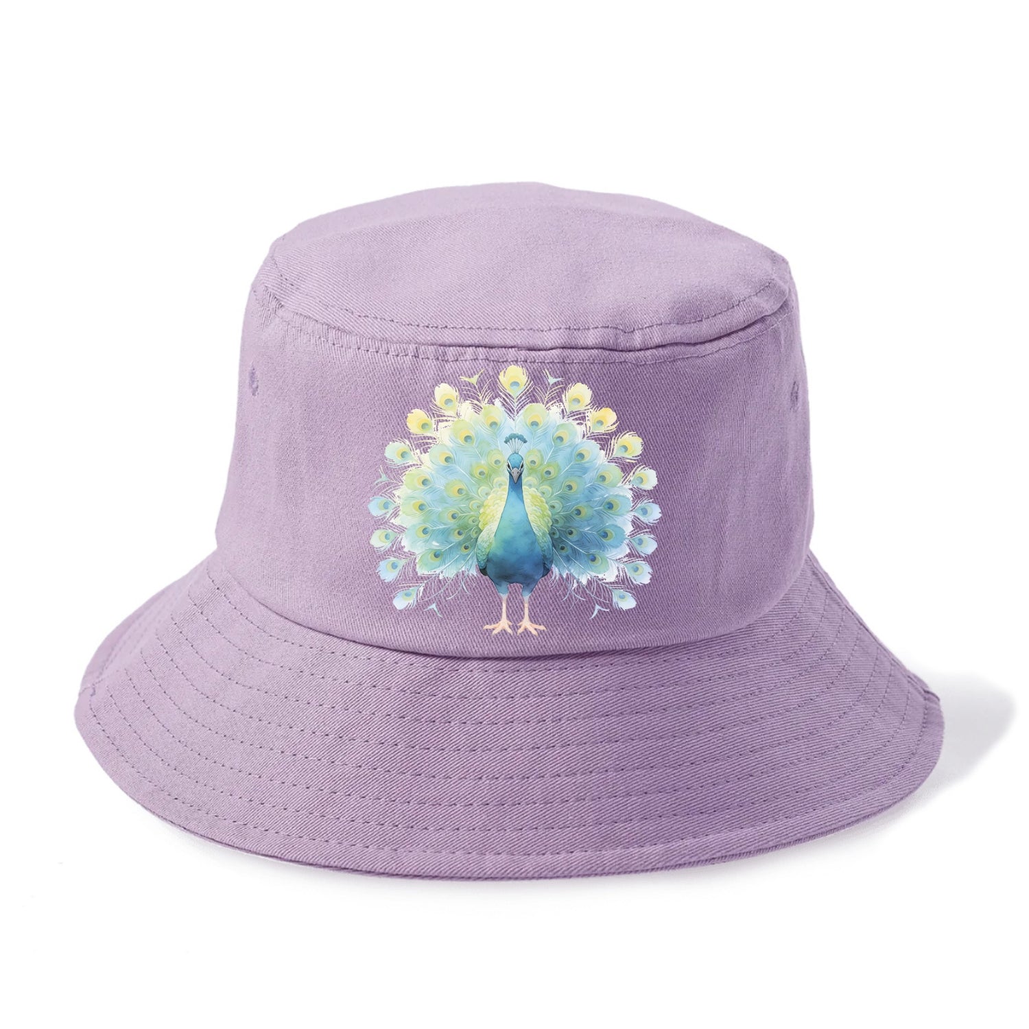 Peacock - Bucket Hat - Purple