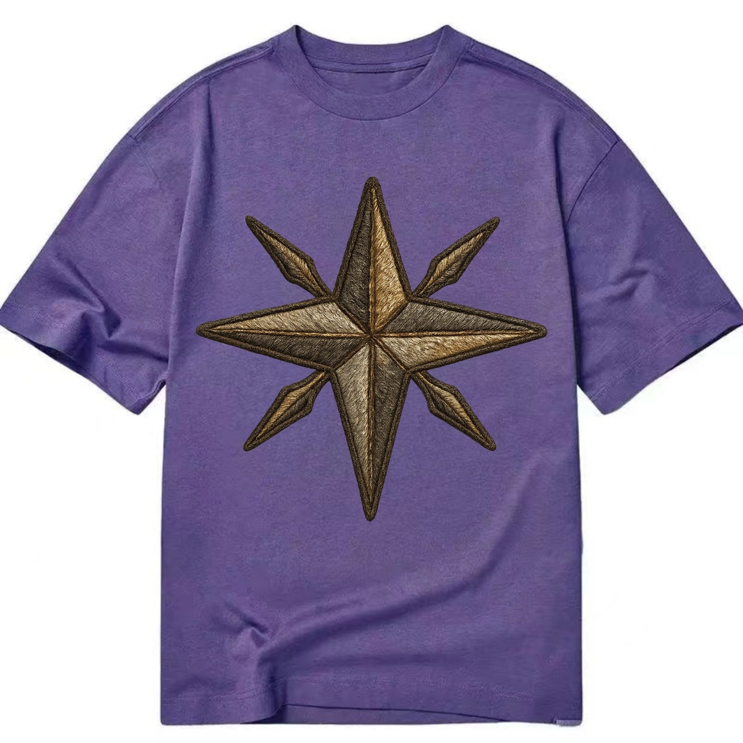 Nautical Star  - Classic T-shirt - Purple