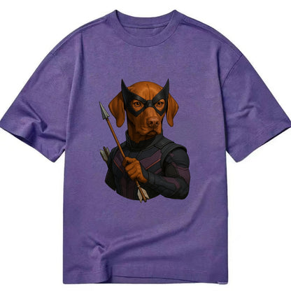 Vizsla Hawkeye  - Classic T-shirt - Purple