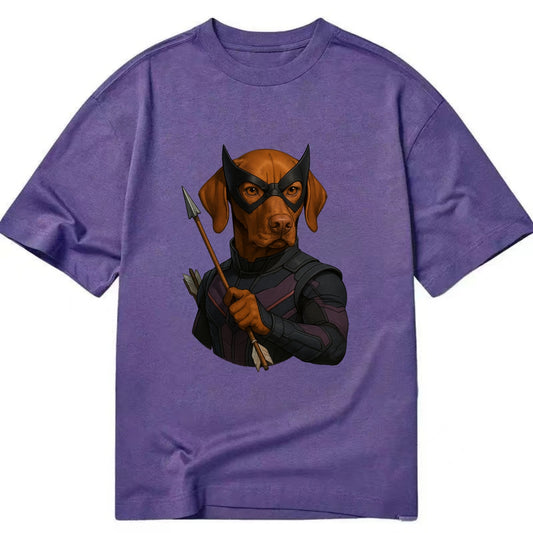 Vizsla Hawkeye  - Classic T-shirt - Purple
