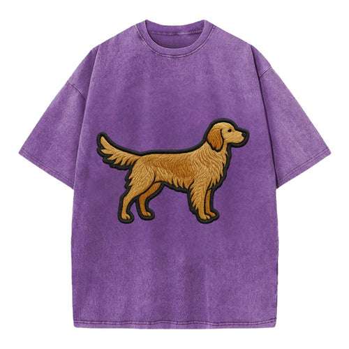 English Setter - Trendy feathered design - Vintage T-shirt