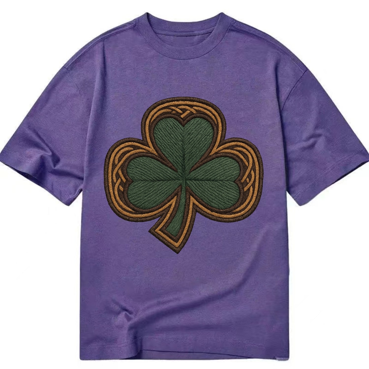 Shamrock  - Classic T-shirt - Purple