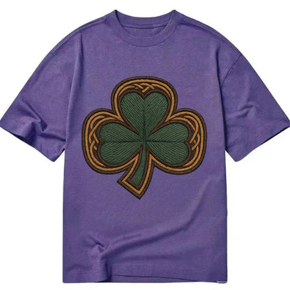Shamrock  - Classic T-shirt - Purple