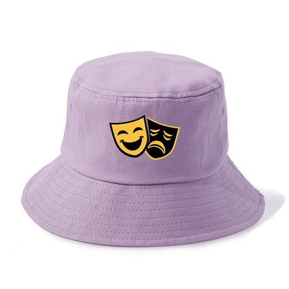 Golden Duality of Theater - Bucket Hat - Purple