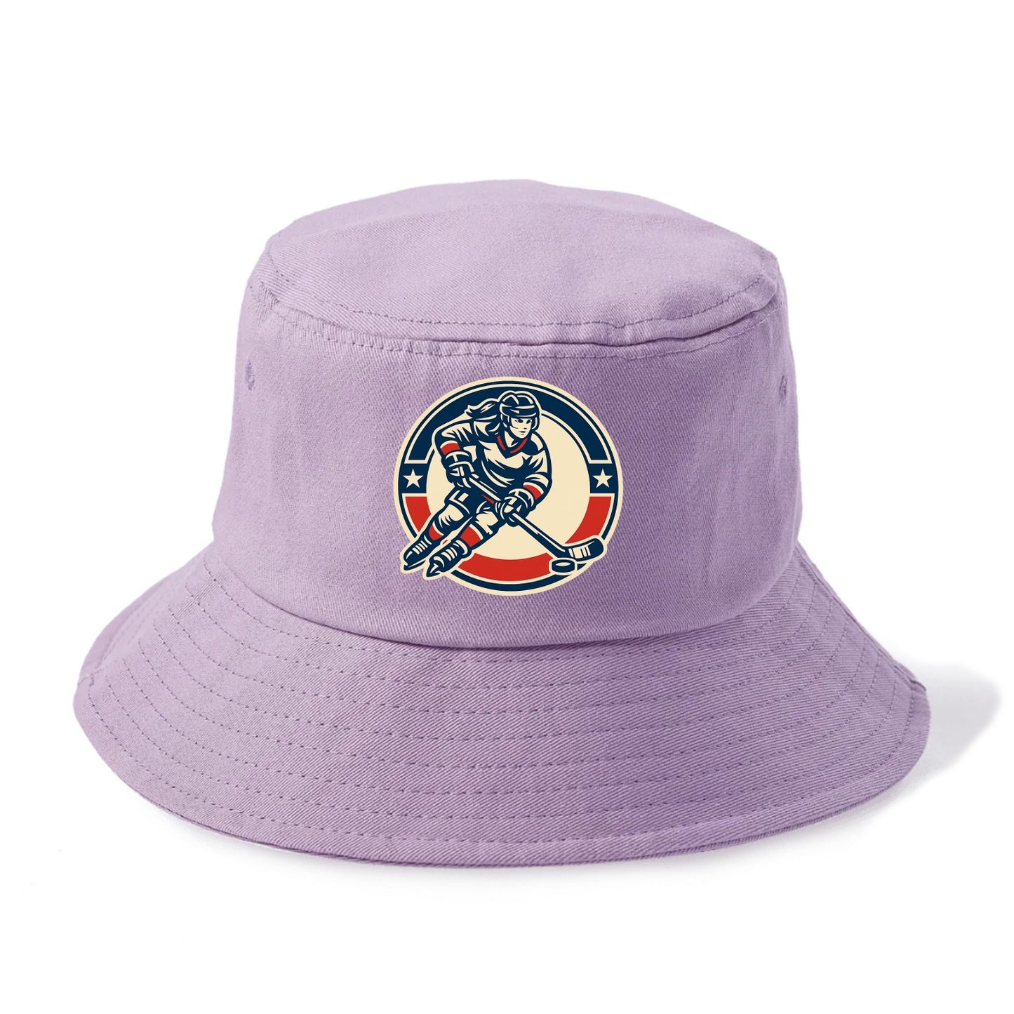 Fearless Ice Warrior - Bucket Hat - Purple