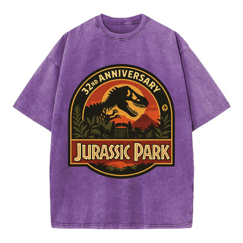 Jurassic Park 32nd Anniversary - Vintage T-shirt