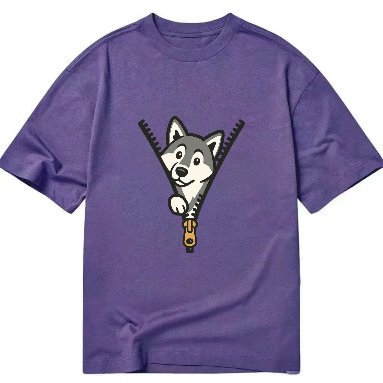 Alaskan Malamute - Classic T-shirt - Purple
