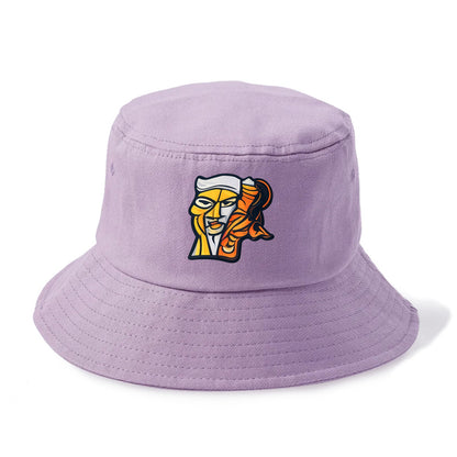 Axis Face - Bucket Hat - Purple