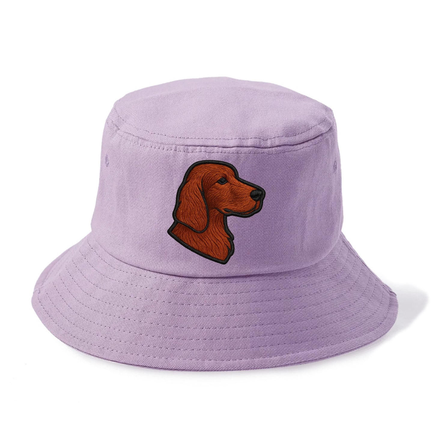 Irish Setter - Contemporary red setter l - Bucket Hat - Purple