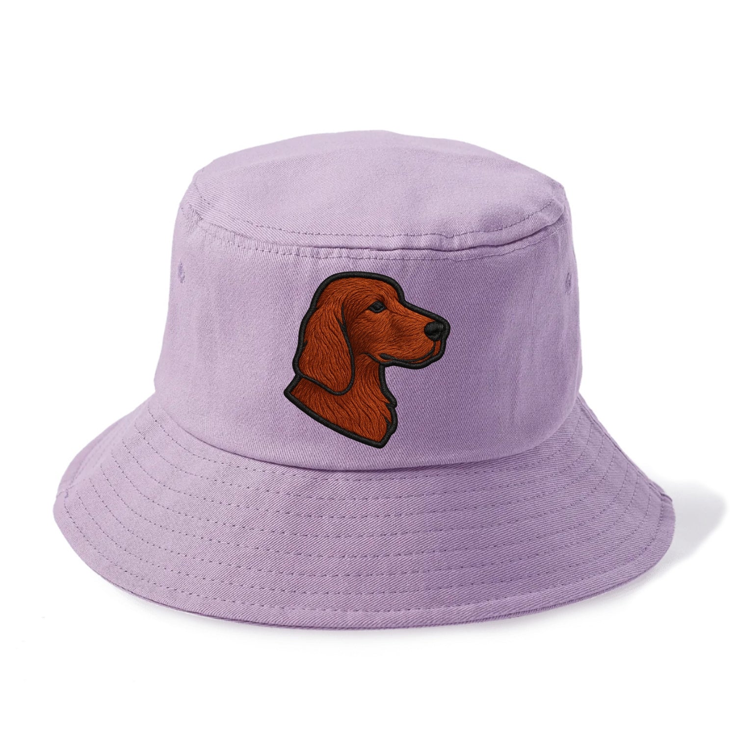 Irish Setter - Contemporary red setter l - Bucket Hat - Purple