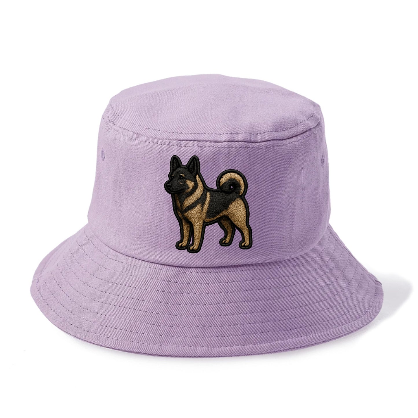 Norwegian Elkhound - Trendy Nordic desig - Bucket Hat - Purple