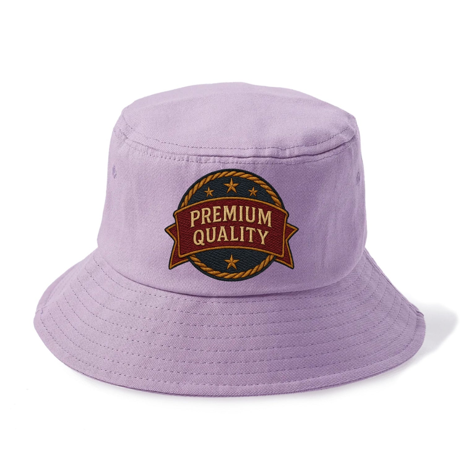 Premium Quality Badge  - Bucket Hat - Purple