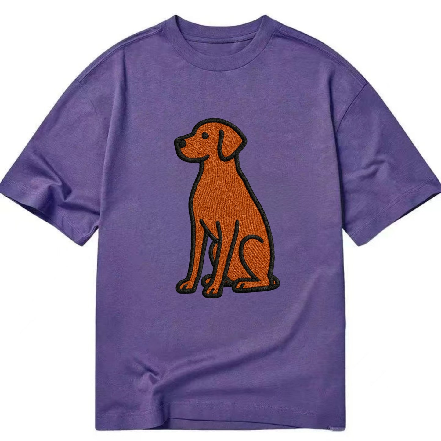 Vizsla - Rust colored sitting pose - Cla Classic T-shirt - Purple