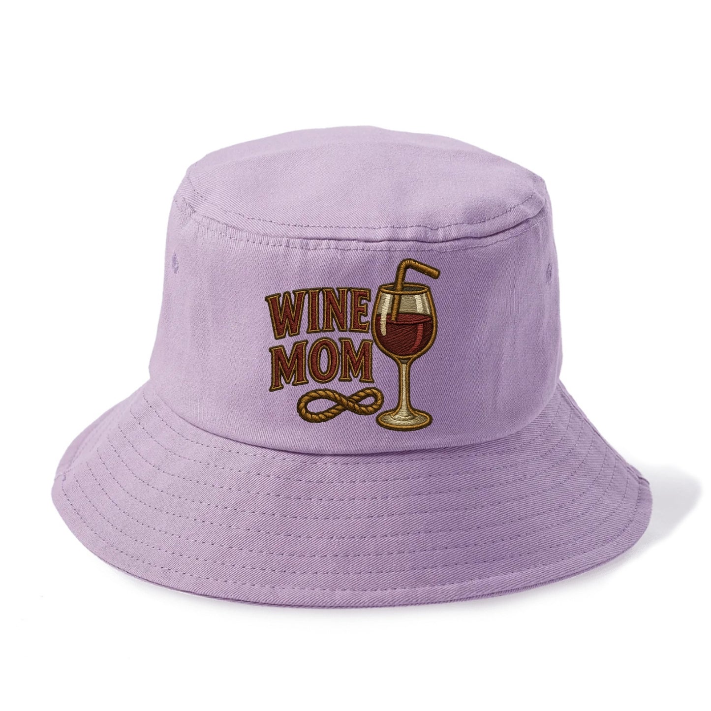 Wine Mom  - Bucket Hat - Purple