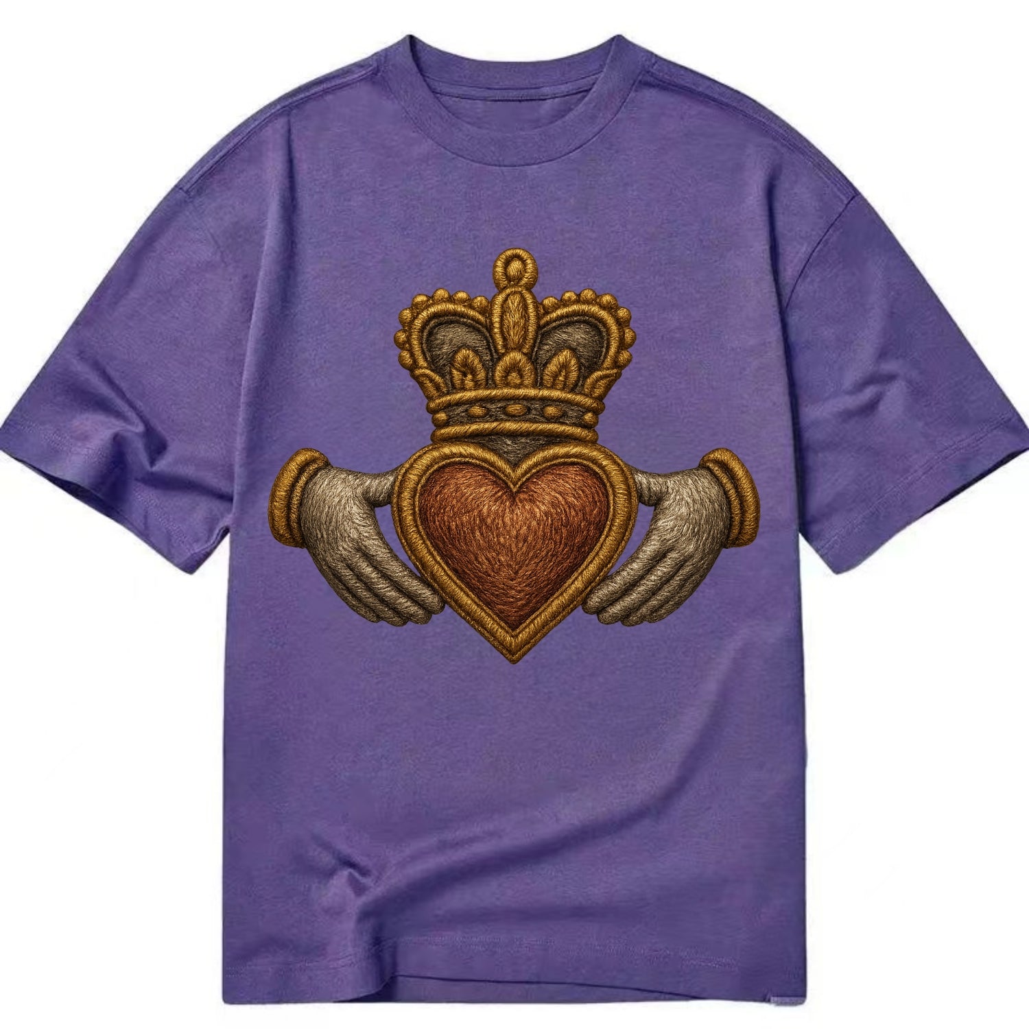 Claddagh  - Classic T-shirt - Purple