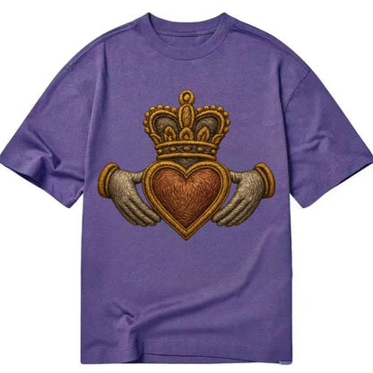 Claddagh  - Classic T-shirt - Purple