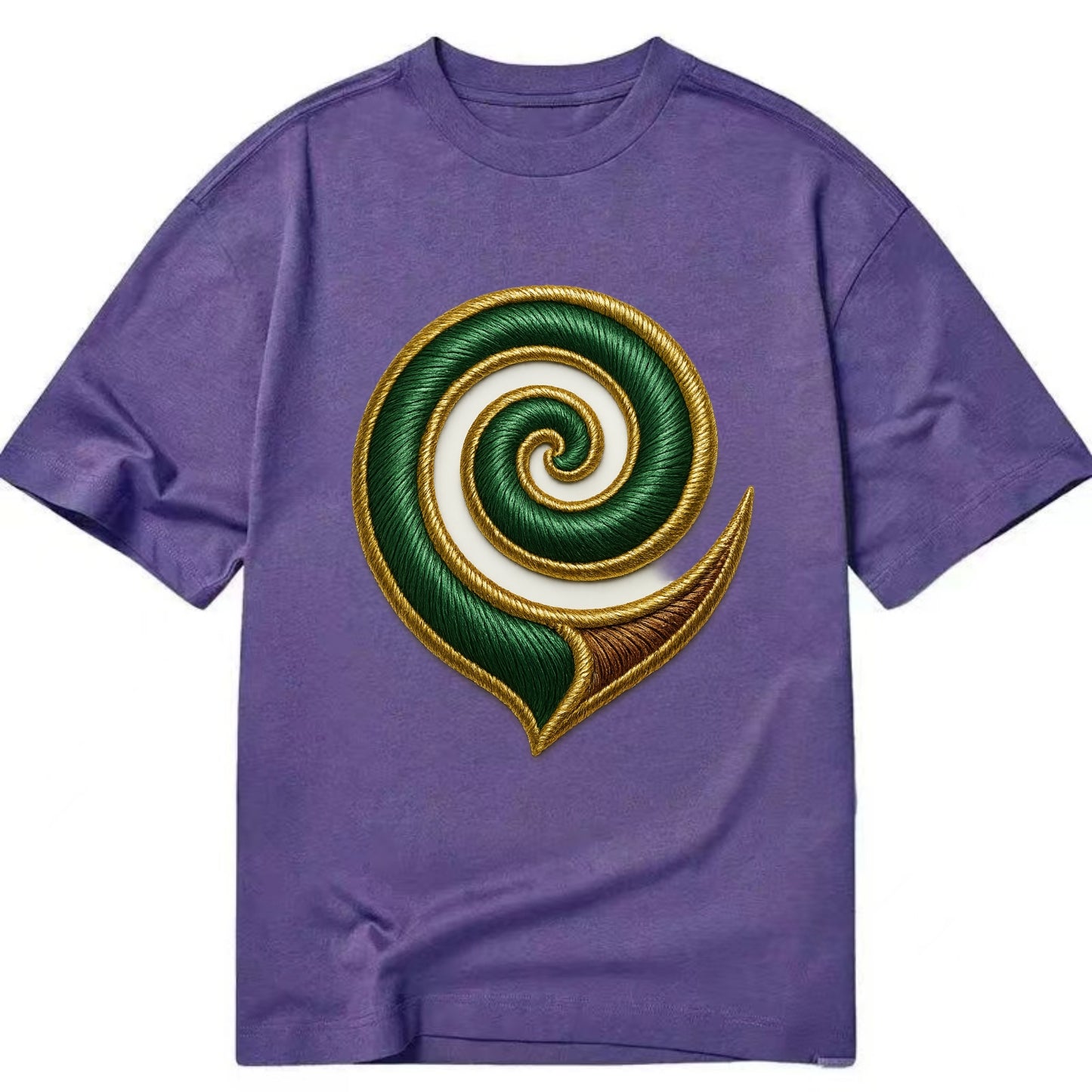Maori Koru  - Classic T-shirt - Purple