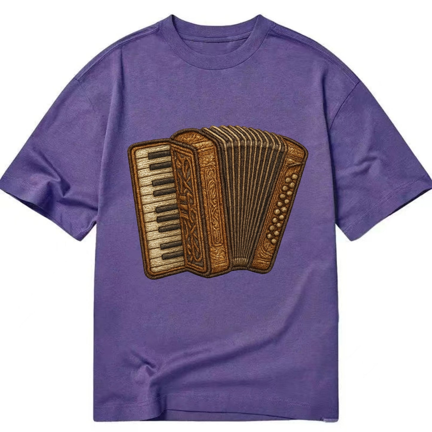 Accordion  - Classic T-shirt - Purple