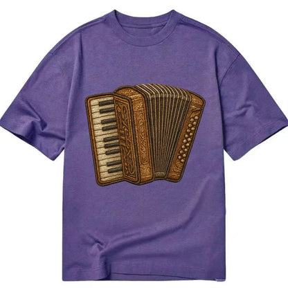 Accordion  - Classic T-shirt - Purple