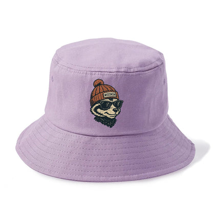 Madison Badge - Bucket Hat - Purple